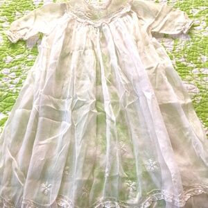 Antique 19th Century Exquisite Infant Christening Gown